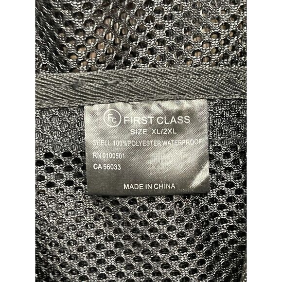 First Class Tactical Duty Vest Size XL W/ Holster Pouches Security Black - Picture 2 of 8